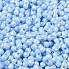Opaque Colours Luster Glass Seed Beads X1-SEED-B001-01A-07-3