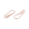 Eco-Friendly Brass Earring Hooks Findings X-KK-M157-03RG-NR-3