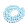 Electroplate Glass Beads Strands EGLA-A044-P8mm-A06-3