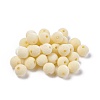 Flocky Acrylic Beads OACR-L011-C-19-1