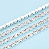 Brass Rhinestone Strass Chains CHC-T001-SS4.5-01S-1