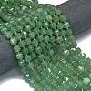 Natural Green Aventurine Beads Strands G-K389-A19-01-2