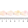 Transparent Glass Enamel Beads Strands GLAA-B021-06K-4
