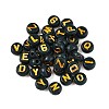 Plating Acrylic Beads PACR-T017-02D-1