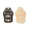 Alloy Enamel Pendants FIND-C037-03A-G-1