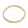 Electroplate Non-magnetic Synthetic Hematite Beads Stretch Bracelets BJEW-JB05924-2