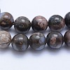 Natural Gemstone Beads Strands G-F531-8mm-P-3