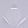 Acrylic Triangle Display Holder ODIS-WH0007-15A-1