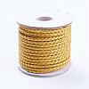Round Braided Cowhide Cords WL-L009-01W-1