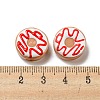 Handmade Lampwork Enamel Beads Strands LAMP-A001-F05-3