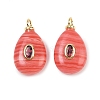 Synthetic Rhodochrosite Pendants X-KK-B157-42D-05-1
