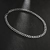 Non-Tarnish 201 Stainless Steel Curb Chain Necklaces NJEW-Q336-12B-P-3