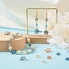 210Pcs 12 Style Electroplate Glass Beads EGLA-SW0001-03-10