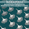 Unicraftale 50Pcs 201 Stainless Steel Filigree Pendants STAS-UN0051-13-5