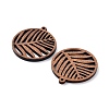 Walnut Wood Laser Cut Pendants X-WOOD-Q051-05K-2