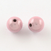 Spray Painted Acrylic Beads MACR-Q154-16mm-003-2