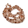 Natural Hematoid Quartz/Ferruginous Quartz Beads Strands G-H315-A05-01-3