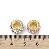 Alloy Rhinestone Clay Pave Beads ALRI-D300-04G-3