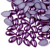 ABS Plastic Imitation Pearl Cabochons SACR-R749-8x5mm-Z47-1