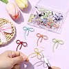30Pcs 15 Colors Spray Painted Alloy Pendants FIND-CJ0004-23-5