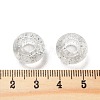 Transparent Acrylic European Beads TACR-P009-A01-4