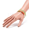 4Pcs 4 Color Glass Beaded Stretch Bracelets Set for Women BJEW-JB08805-7