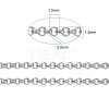Brass Rolo Chains CHC-S008-002H-P-6