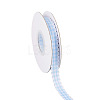 10 Yards Flat Polycotton(Polyester Cotton) Ribbon OCOR-TAC0030-01F-3