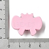 Pink Theme Opaque Resin Decoden Cabochons RESI-C045-06A-3