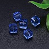 Faceted Cube K9 Glass G-M184-6x6mm-14A-2