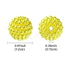 Imitation Pearl Acrylic Beads OACR-FS0001-45D-6