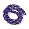 Handmade Gold Sand Lampwork Beads LAMP-Z009-01P-3