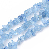 Natural Aquamarine Beads Strands X-G-S363-019-1