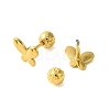 Ion Plating(IP) 304 Stainless Steel Ear Studs EJEW-Q801-11G-2