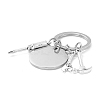 Father's Day Theme 201 Stainless Steel Keychain KEYC-A010-01-2