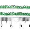 Baking Electroplate Glass Beads Strands DGLA-A039-J4mm-B03-4