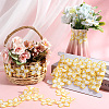 Flower Polyester Lace Trim Ribbon OCOR-WH20003-03A-04-4