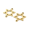Ion Plating(IP) 201 Stainless Steel Connector Charms STAS-A090-23G-2