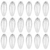 100Pcs Iron Hair Clip Findings PHAR-SC0001-002B-1