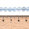Natural Aquamarine Beads Strands G-G344-A07-6mm-5