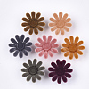 Flocky Acrylic Buttons X-FIND-T046-17-1