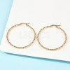Ion Plating(IP) 304 Stainless Steel Big Hoop Earrings EJEW-L215-16G-4