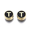 Alloy Enamel Beads ENAM-N052-006-02T-RS-2