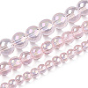 Electroplate Transparent Glass Beads Strands LS-GLAA-T032-T6mm-AB10-4