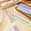 15Pcs 5 Colors Silicone Stirring Rods DIY-CA0008-16-5