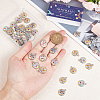 50Pcs Alloy Enamel Pendants ENAM-SC0007-75-3