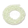 Baking Electroplate Glass Beads Strands X-DGLA-A039-J2MM-B17-2