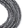 Non-Magnetic Synthetic Hematite Beads Strands X-G-Q422-4