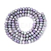 Ombre Effect Dyed Glass Beads Strands LS-GLAA-C023-02-C25-2