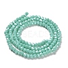 Electroplate Opaque Glass Beads Strands LS-EGLA-A035-P3mm-A14-2